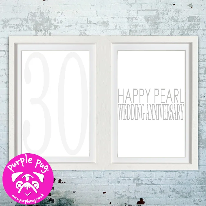 PH175 FRAMED PEARL WEDDING ANNIVERSARY WI.jpg
