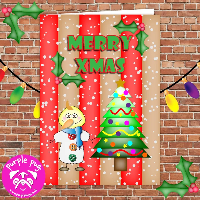 ST016 Merry Xmas Clay Tree Red Gold WF.jpg