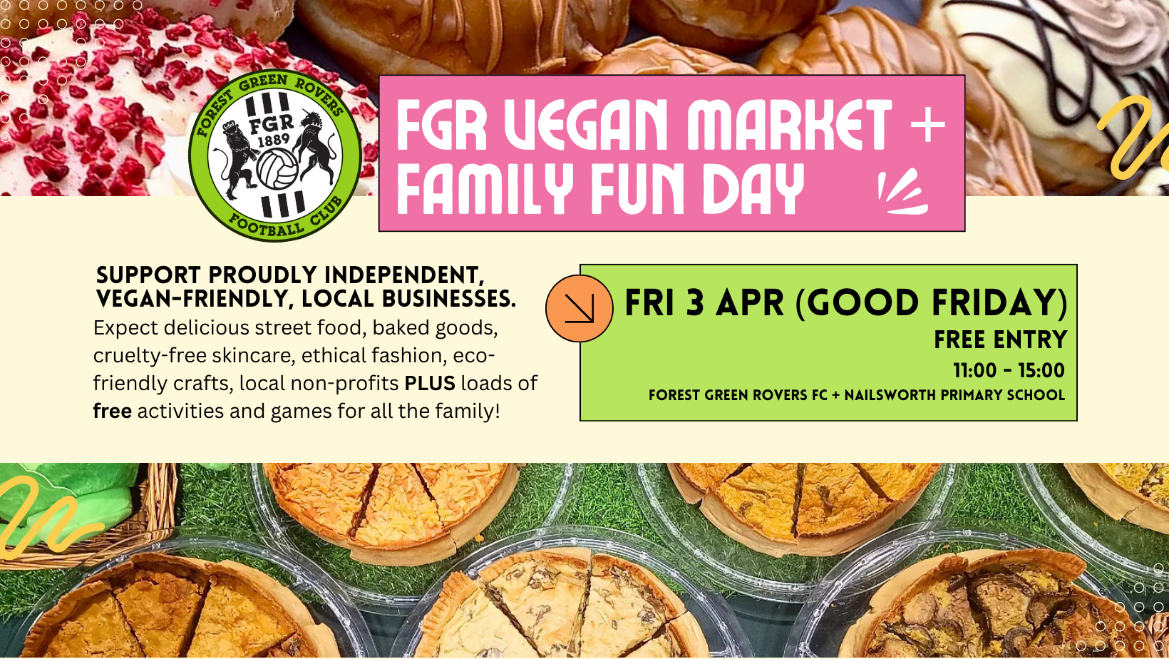 FGR Vegan Market + Family Fun Day