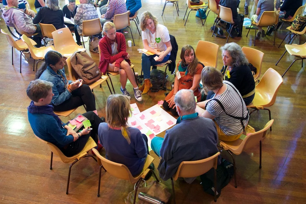Listening to each other, Gloucester Sustainable Futures Convention 2019.