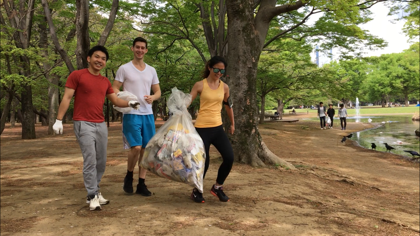 新感覚なランニング「プロギング」で新しい友達と一緒に街をキレイに