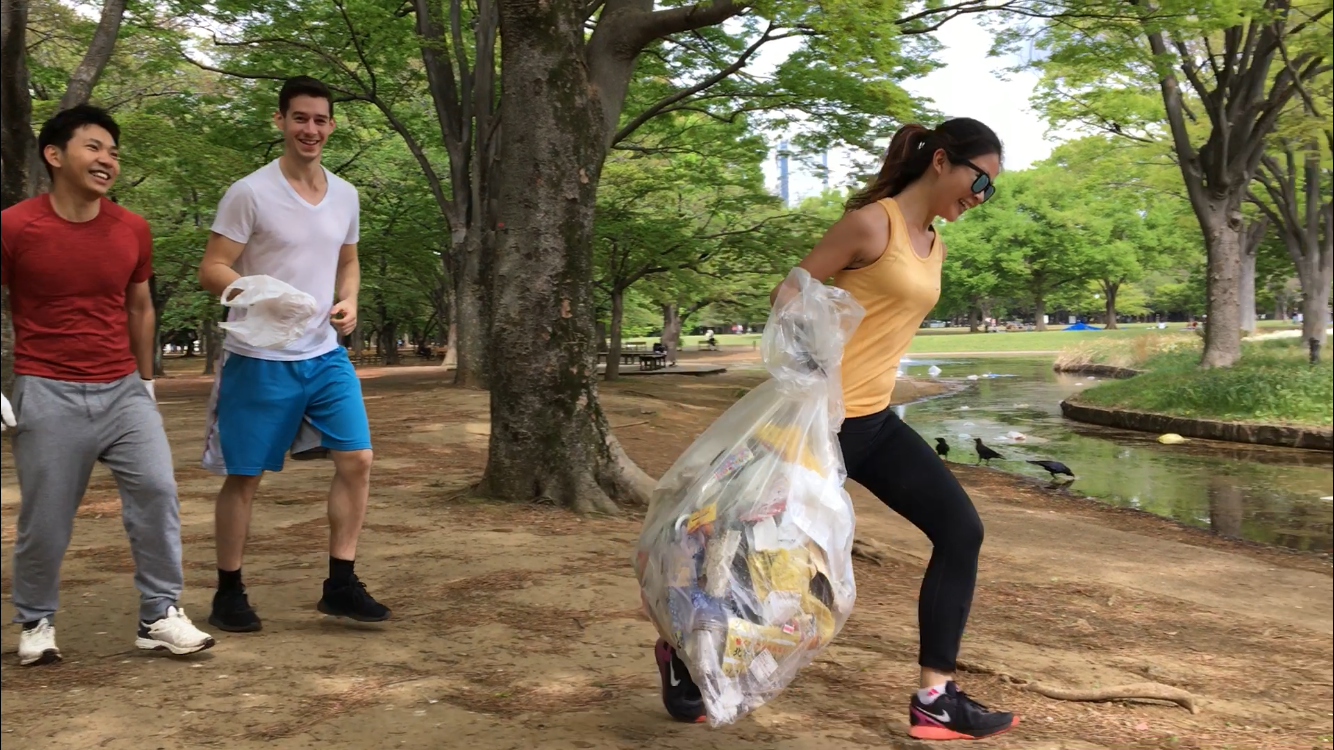 Plogging featured in French media