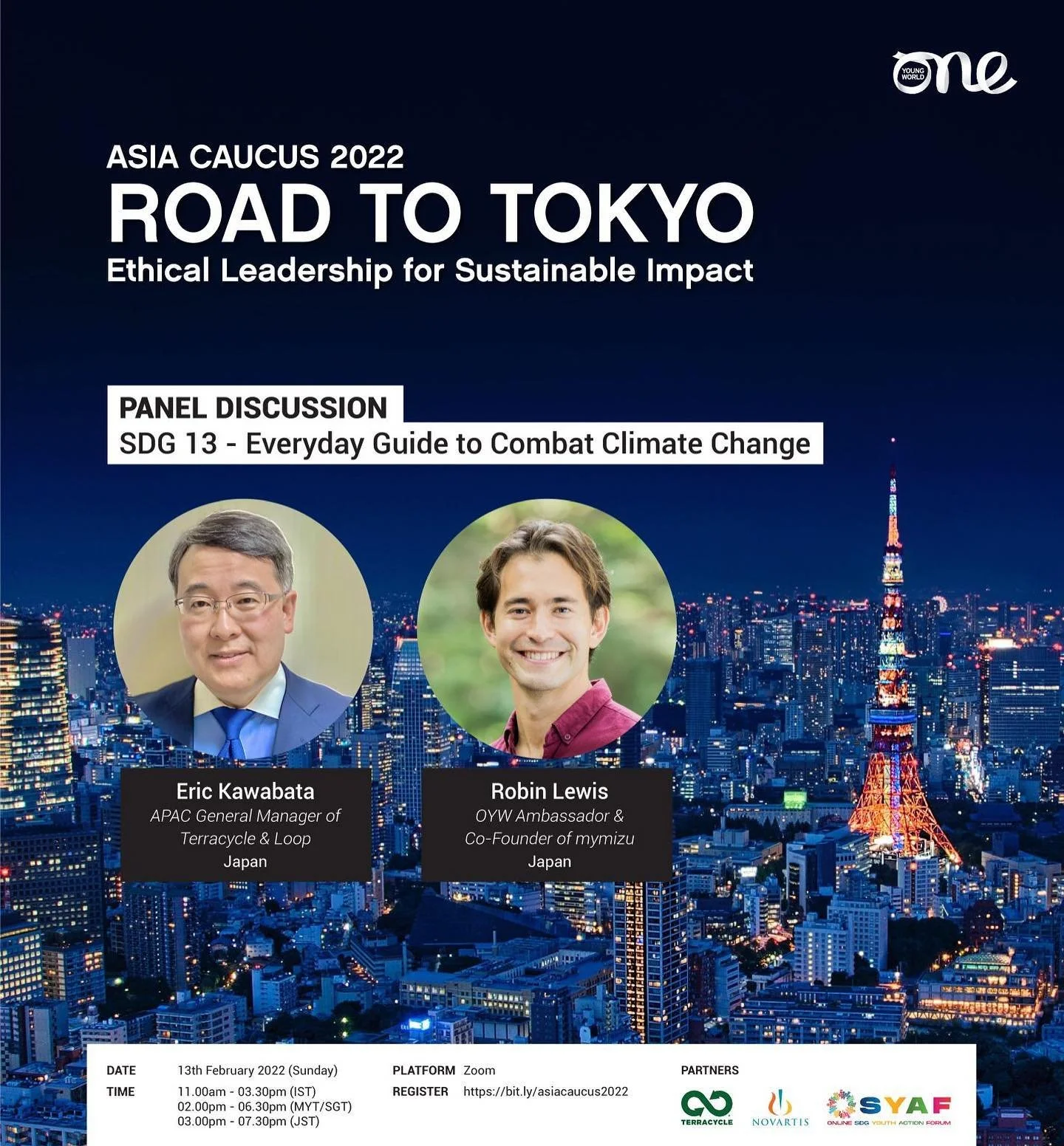 Social Innovation Japan at One Young World Asia Caucus 2022