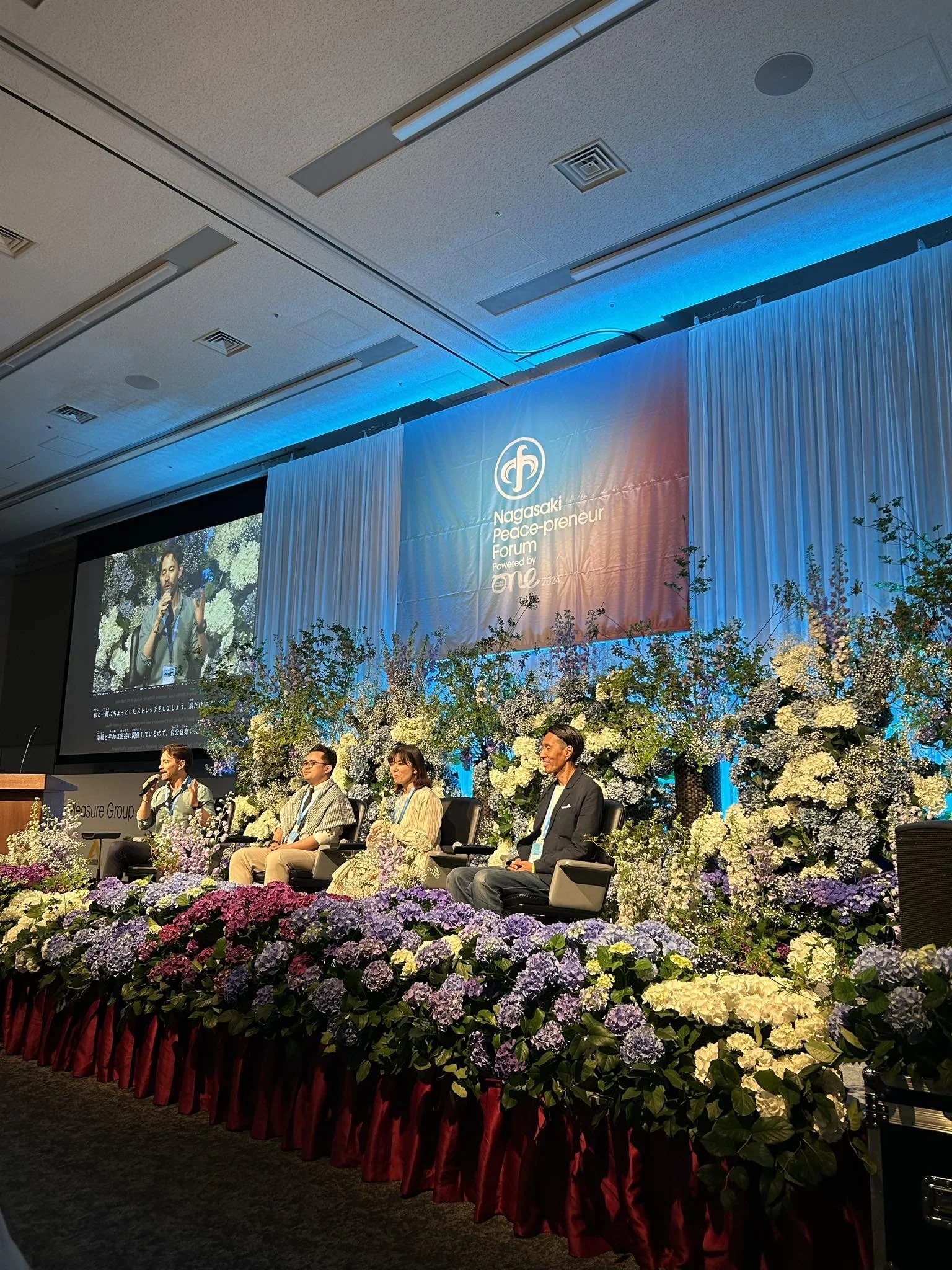 Speaking at Nagasaki's Peace-preneur Forum 2024
