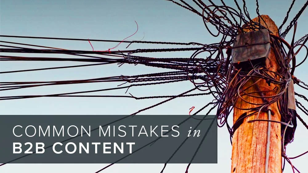 Avoid these common mistakes in B2B copywriting