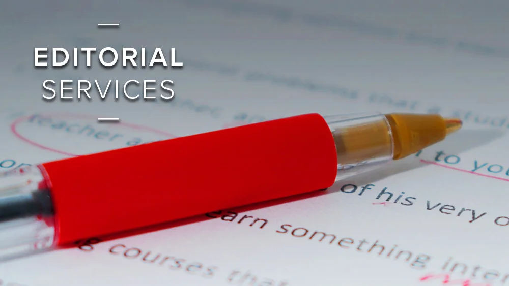What exactly are editorial services?