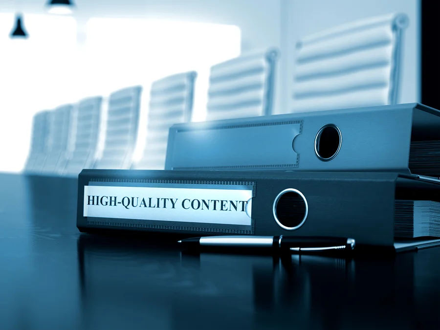 Top five elements of quality content 