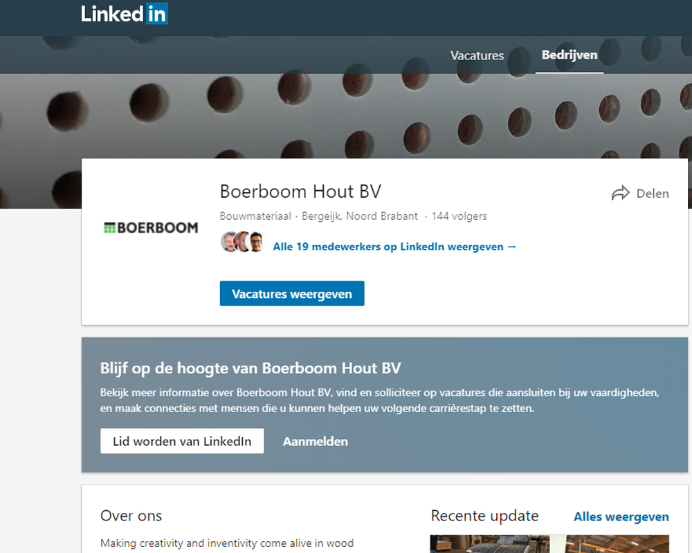 Volg Boerboom op LinkedIn