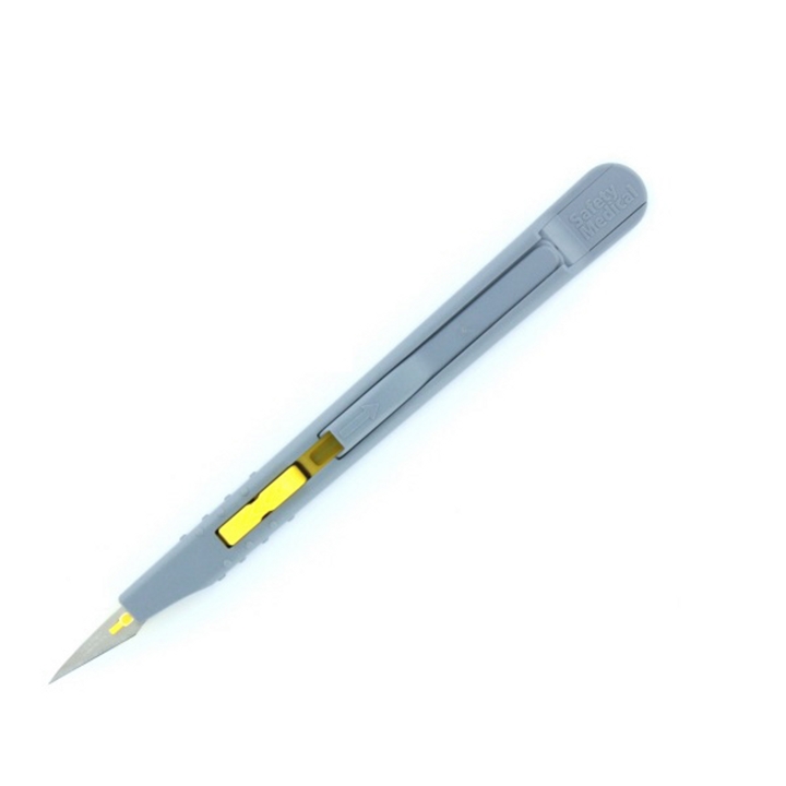 182152 - Retractable #11 Yellow Safety Knife