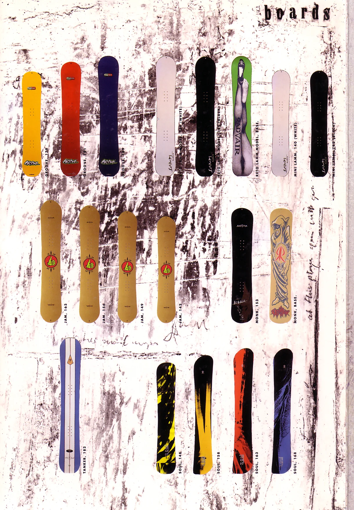 Rad/Air snowboards