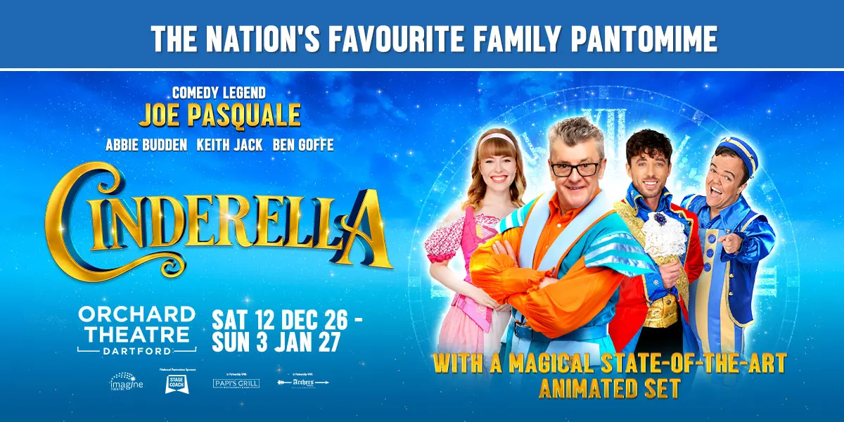 Joe Pasquale Cinderella Panto Kent