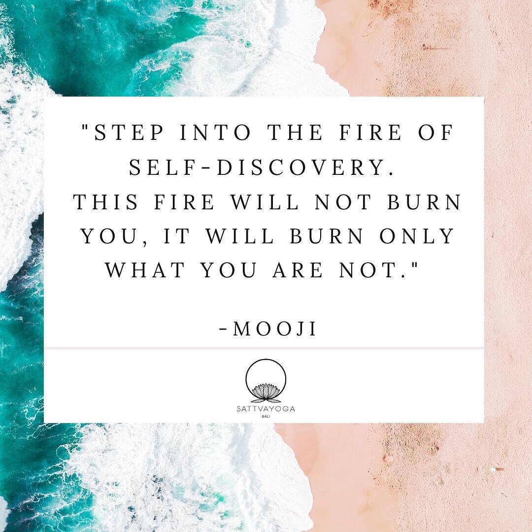 Our recent YTT students will fully understand this quote to greater depths after completing 4-weeks of stepping into the fire&hellip;into a practice of tapas. The tapas of self-discovery through reflection, asana, breath and more. Stepping into the f