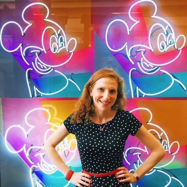 neon mickey