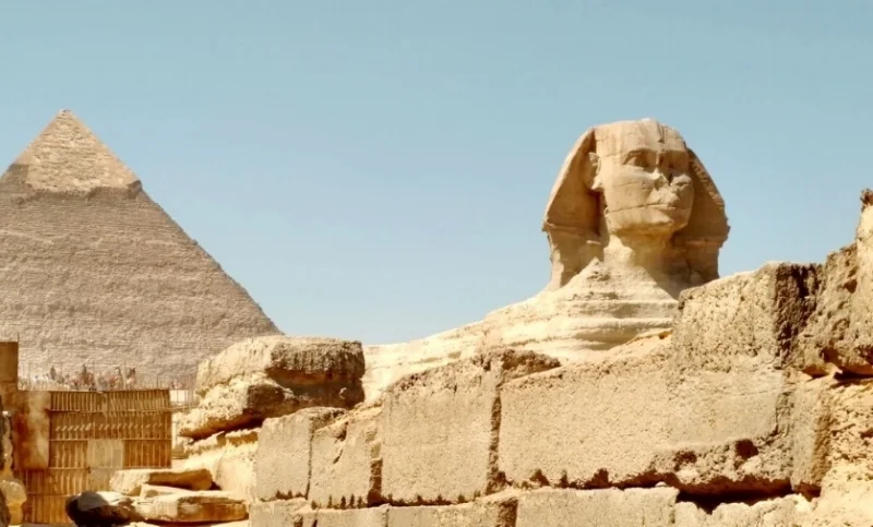  visit the Pyramids and the sphinx 