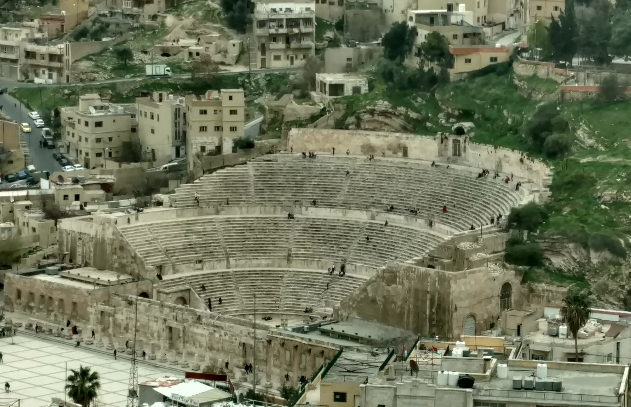  Amman Jordan, Roman Amphitheater 