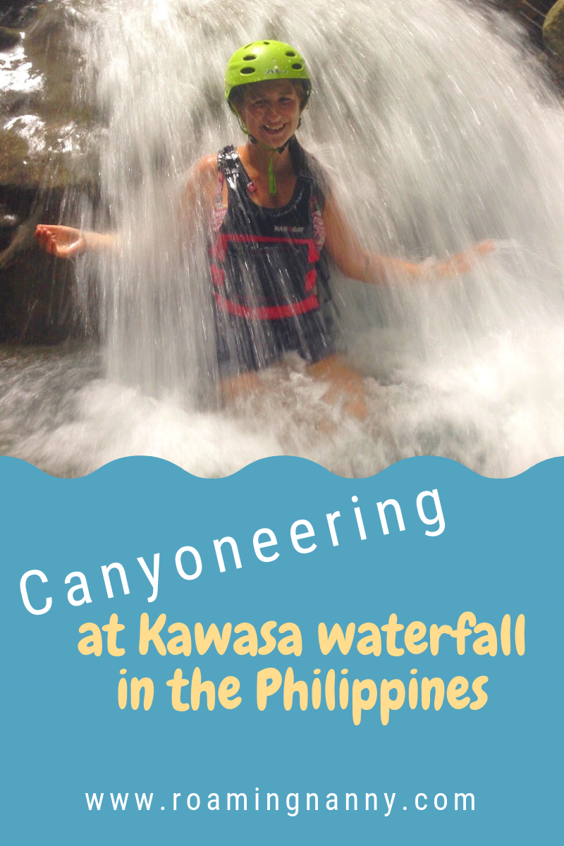  Canyoneering at Kawasa waterfall in the Philippines - Roaming Nanny 