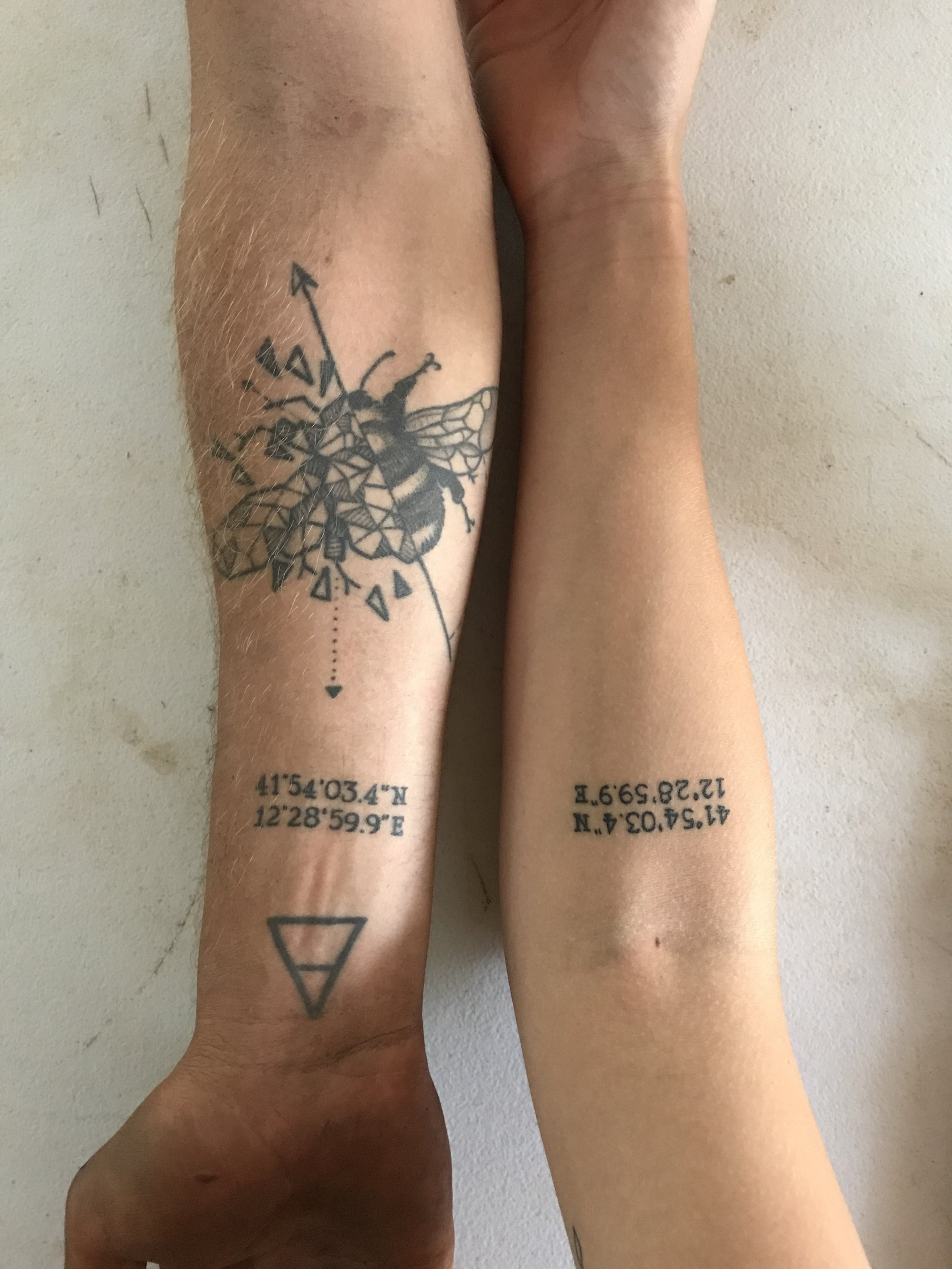  travel tattoo coordinates 