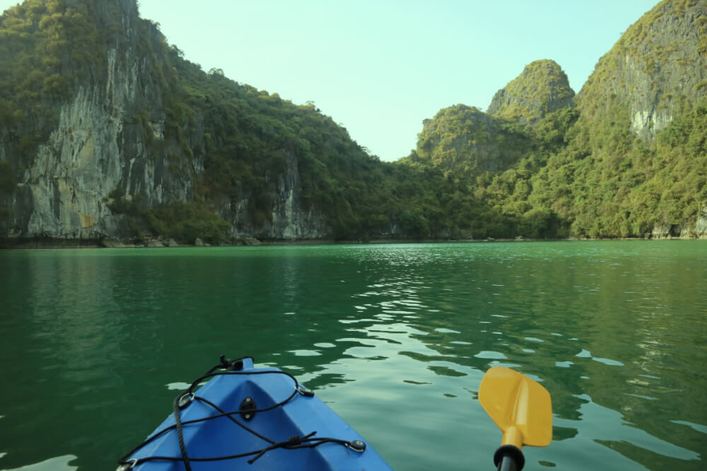 kayaking