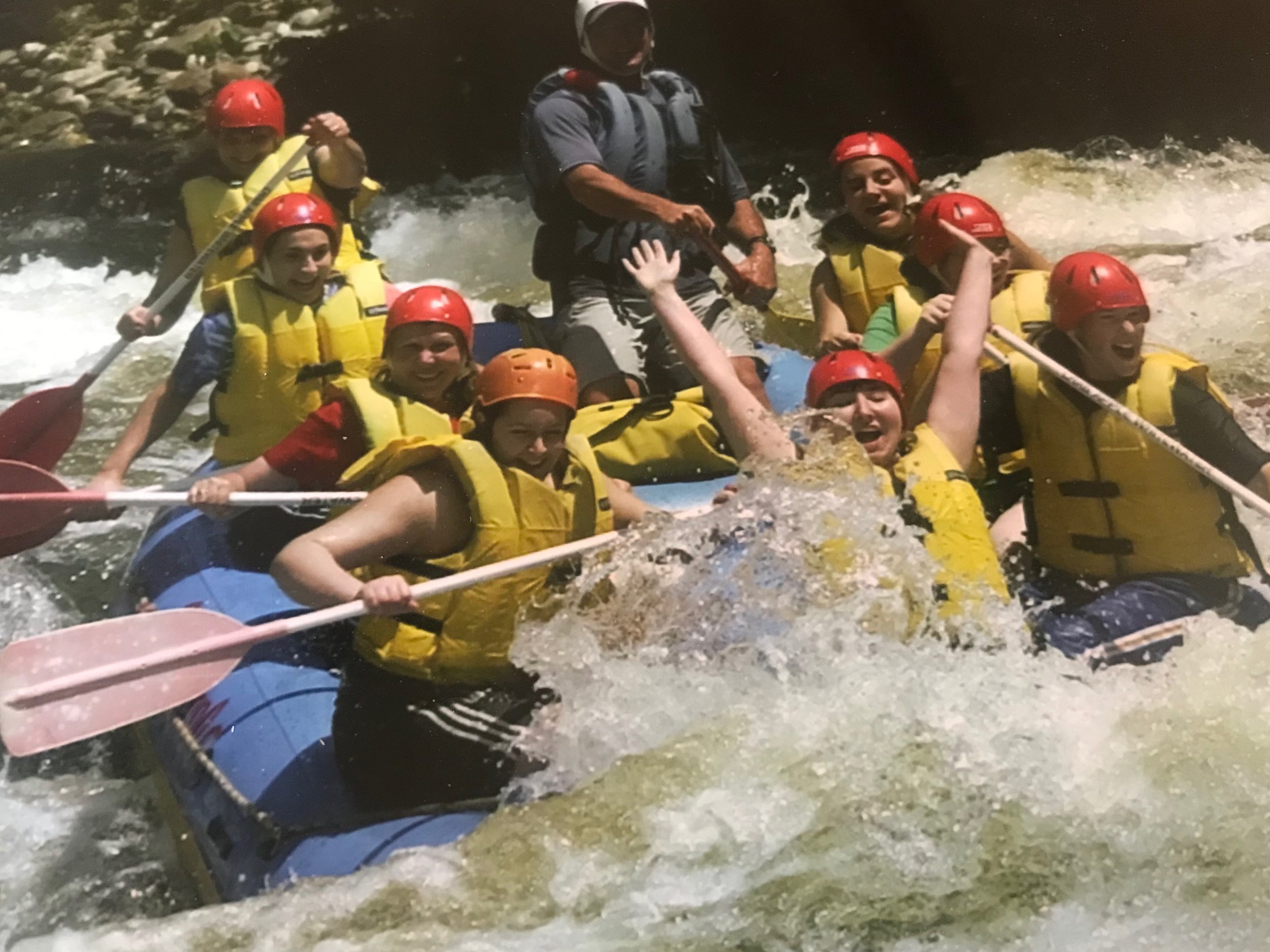 Girl Scout Adventures Whitewater Rafting 