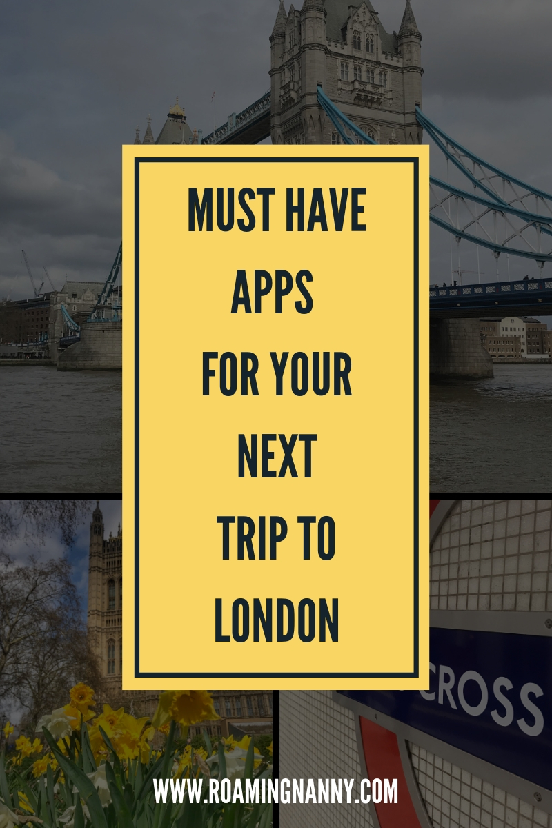 London is a big city and apps helped me so much on my recent, and first trip to London. These are the best apps for your trip to London.