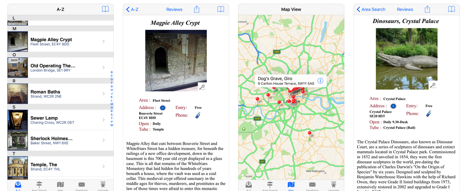  Best Apps for your trip to London Hidden London App 