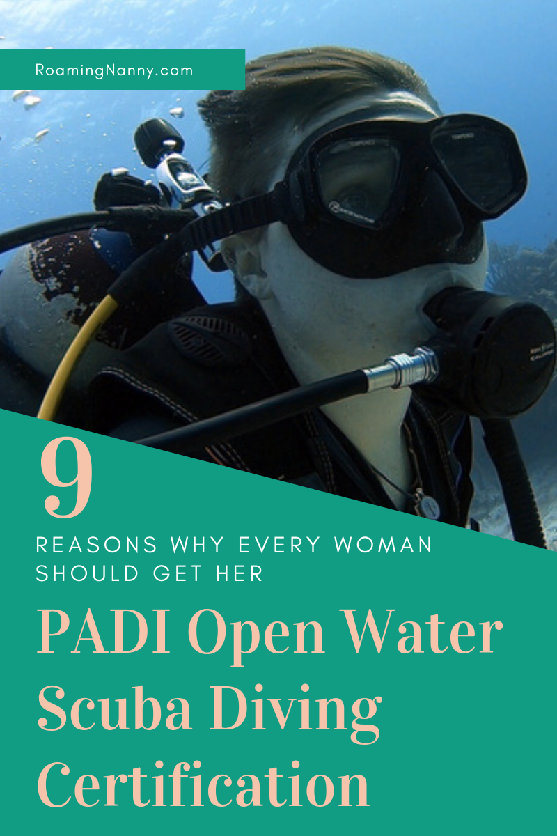 Every women needs to dive in and get her PADI Open Water Certification. Women can do anything so start scuba diving! #scuba #scubadiving #underwater #