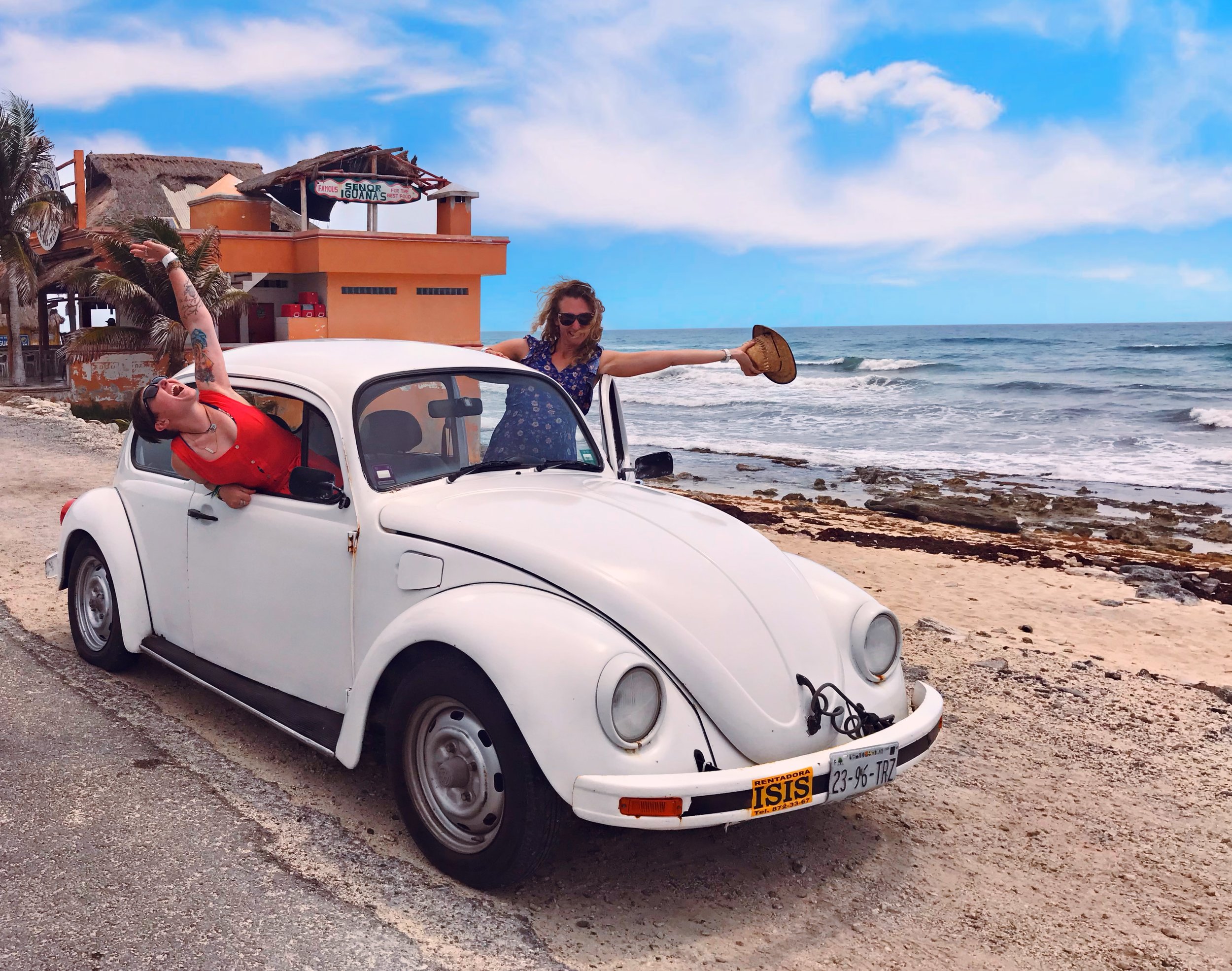  Road Trip in Cozmuel, Mexico 