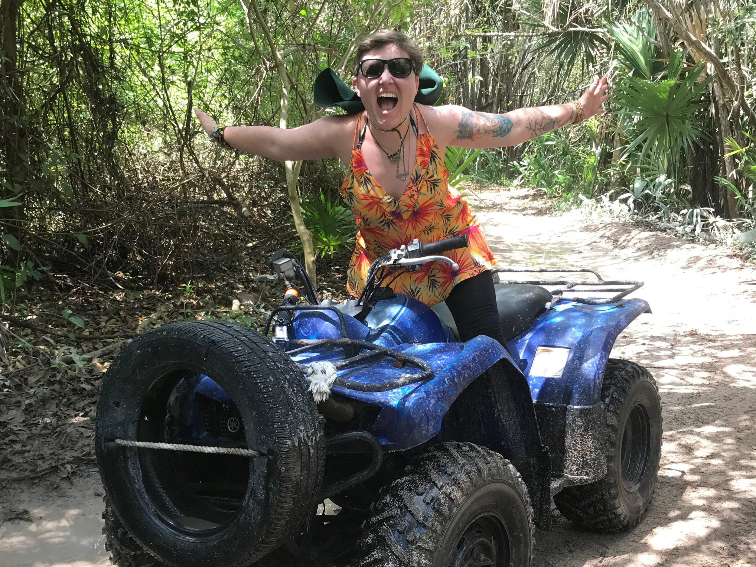  ATVing at Mr Sanchos Cozumel Mexico 
