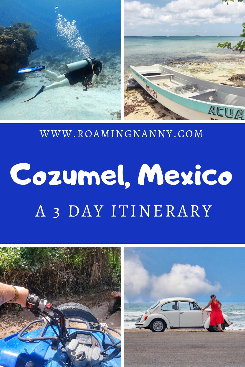  Cozumel, Mexico is an island paradise located off the Yucatán peninsula. With Plenty to do above and below the water, it’s more than a cruise ship destination. #cozumel #mexico #cozumelmexico #centralamerica #scuba #roadtrip #atving #beach 