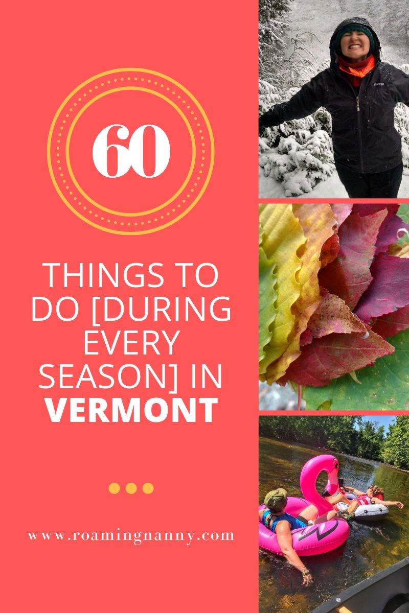  Winter, Spring, Summer, or Fall, Vermont is a 4 season destination. Here are 60 Things to do [During Every Season] in Vermont #winter #spring #summer #fall #vermont 