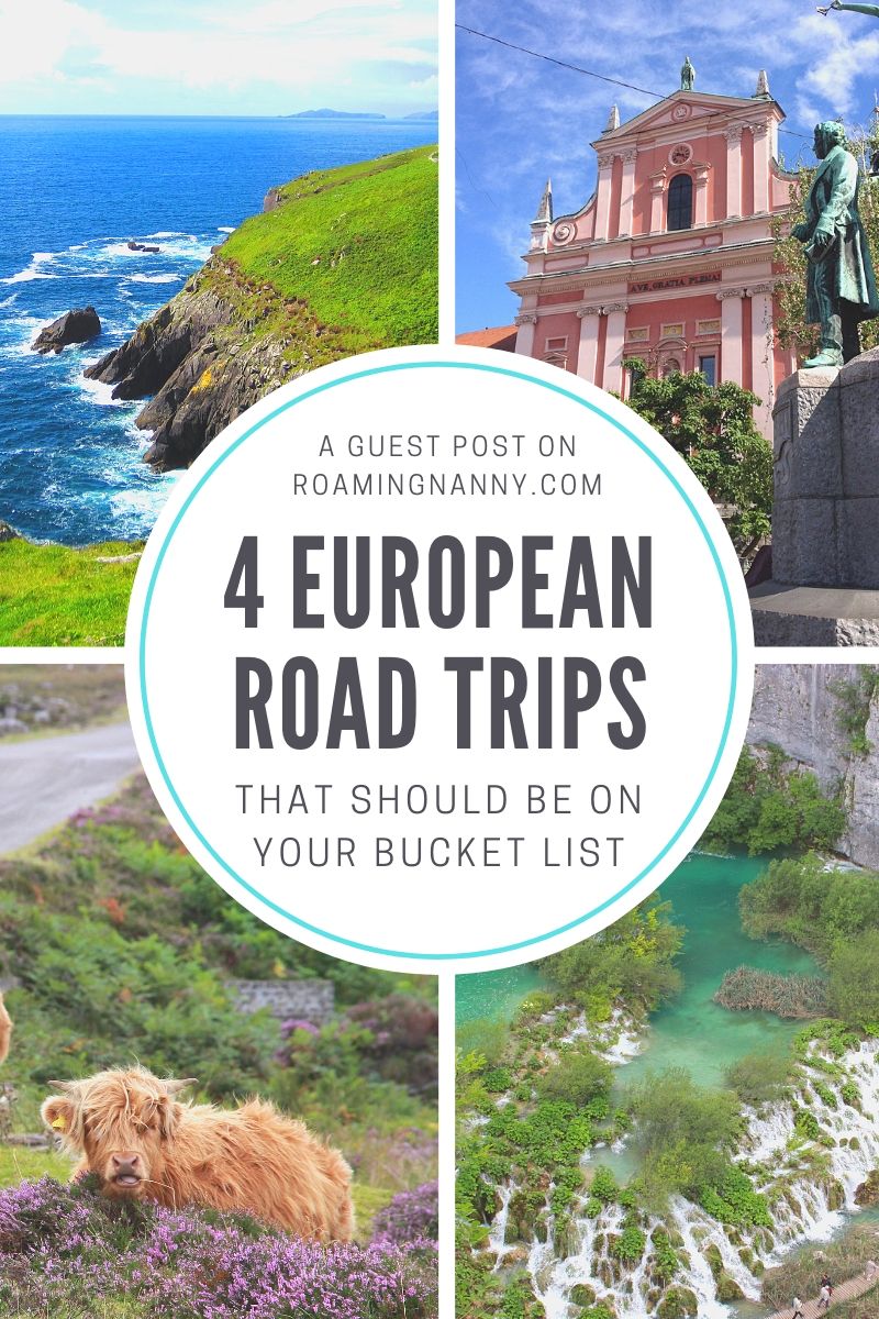  4 European Road Trips that should be on your Bucket List #europe #roadtrip #eiropeanroadtrip #bucketlist #bucketlisttrip 