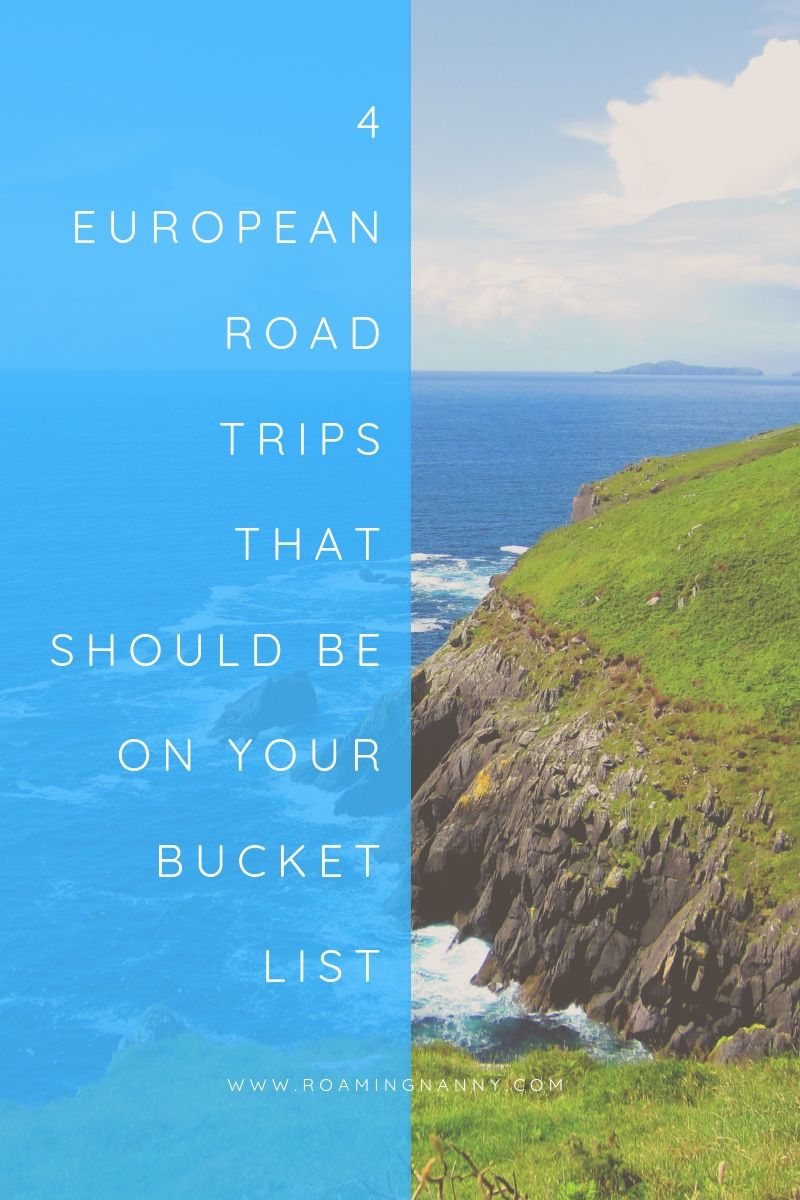 4 European Road Trips that should be on your Bucket List #europe #roadtrip #eiropeanroadtrip #bucketlist #bucketlisttrip 