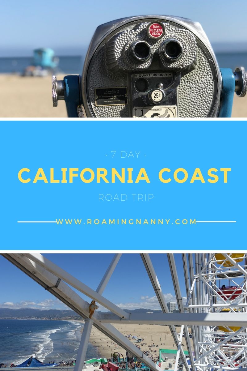 The Best 7 Day California Coast Road Trip Ever you need to go on!