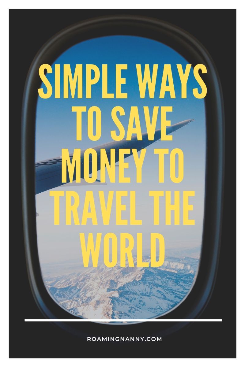  Traveling the world isn’t just something for the rich. Here are a few ways I save money to travel. #travel #savemoney #budget #budgettravel 