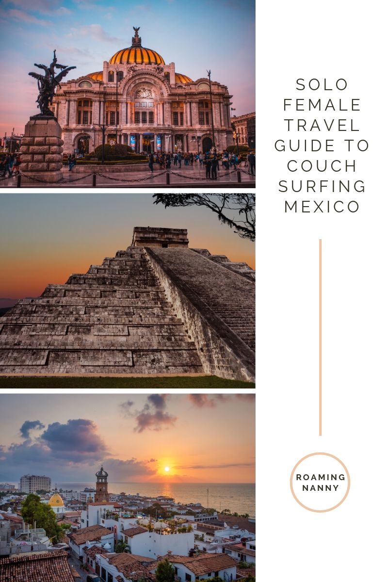 Learn how to Couchsurf your way through Mexico as a solo female traveler spending next to nothing on accomedations. #couchsurfing #couchsurf #solofemaletravel #mexico #visitmexico 