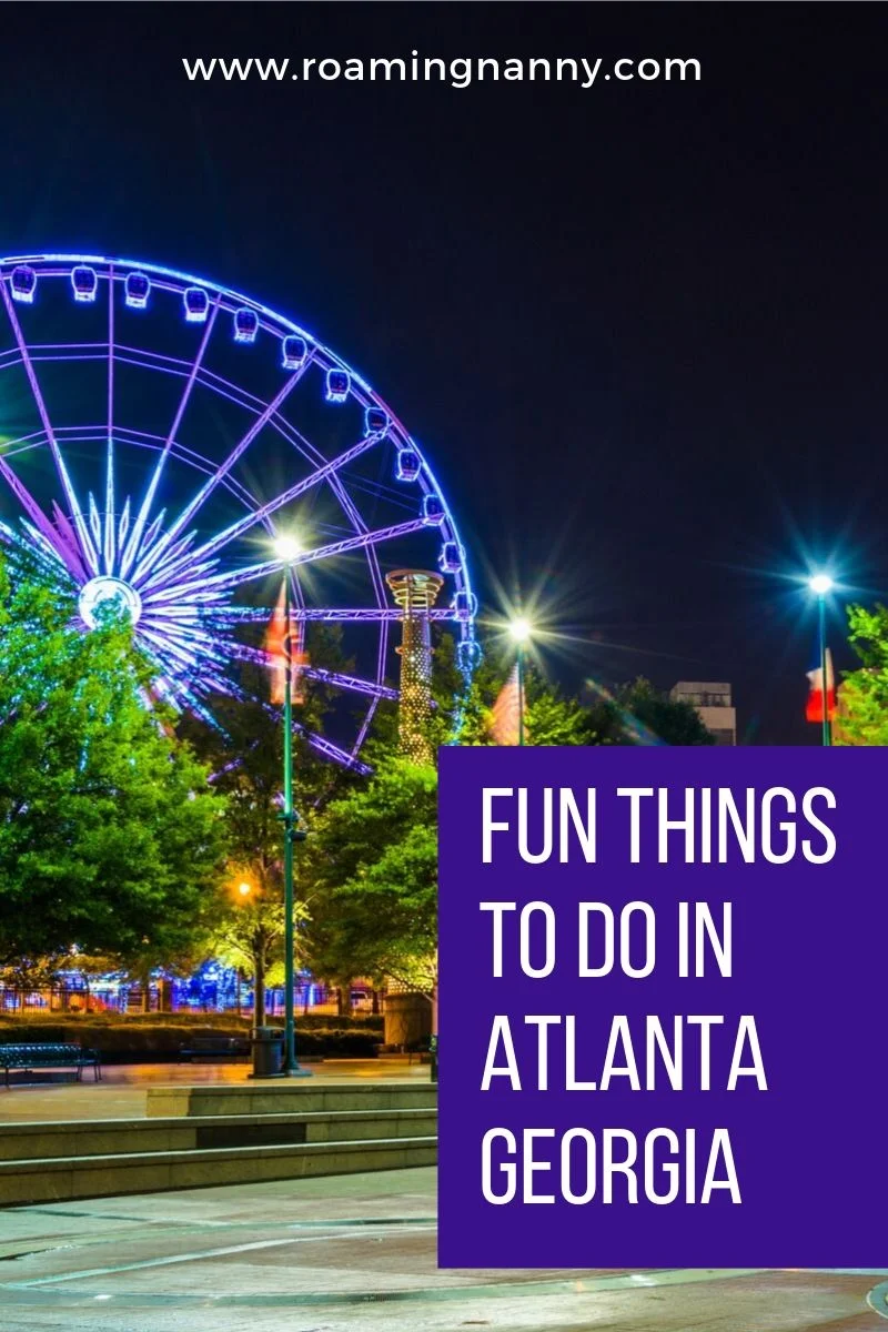 Atlanta Georgia is full of fun activities to do and plenty to see. Check out these places for your next trip! #atlanta #georgia #ustravel #unitedstates