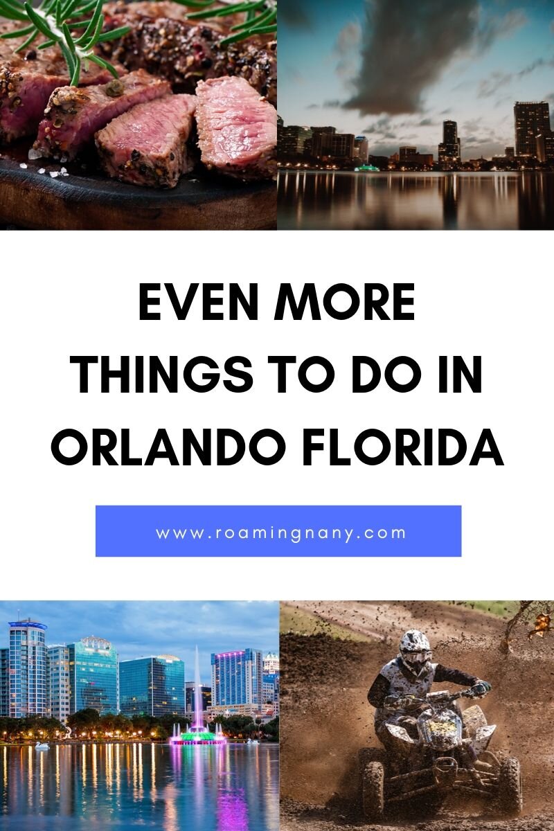There are even more things to do in Orlando, Florida than theme parks. #orlando #florida #visitflorida #thingstodoorlando