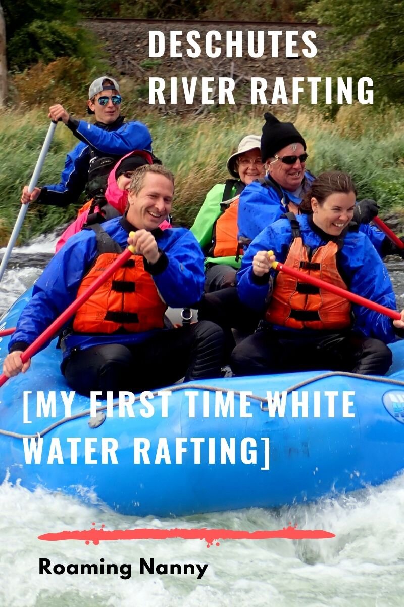  White Water Rafting in Oregon on the Deschutes River. My first time white water rafting with UnCruise. #oregon #riverrafting #whitewaterrafting #uncruise #deschutesriver 