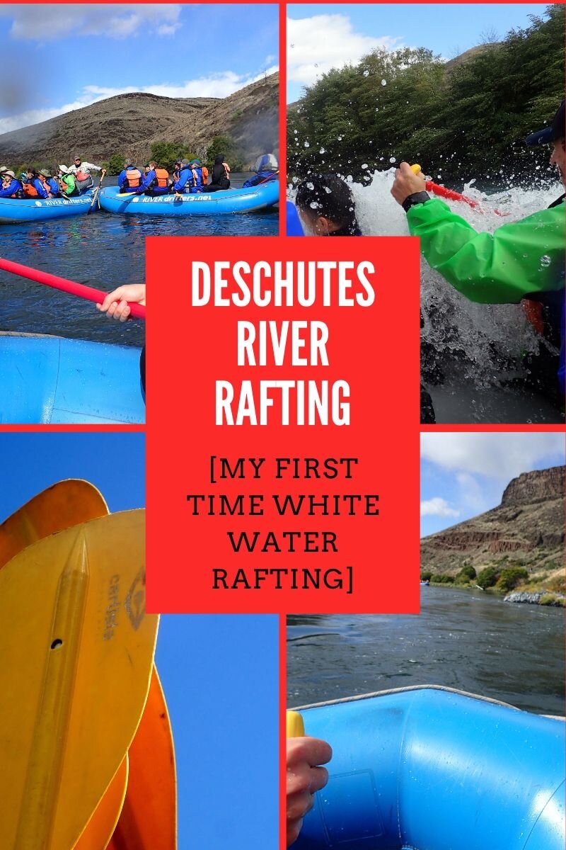  White Water Rafting in Oregon on the Deschutes River. My first time white water rafting with UnCruise. #oregon #riverrafting #whitewaterrafting #uncruise #deschutesriver 