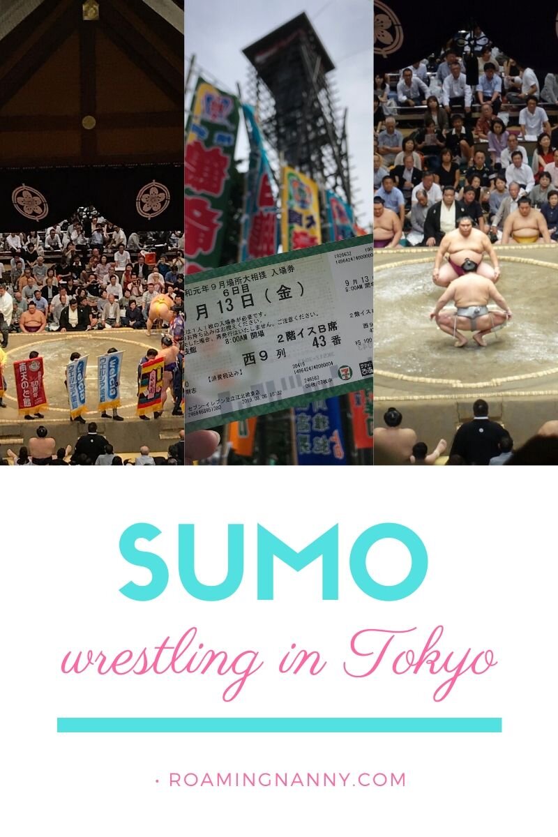No visit to Japan is complete without a trip to Tokyo to watch the Japanese national sport, sumo wrestling! #japan #sumo #sumowrestling #tokyo #tokyojapan