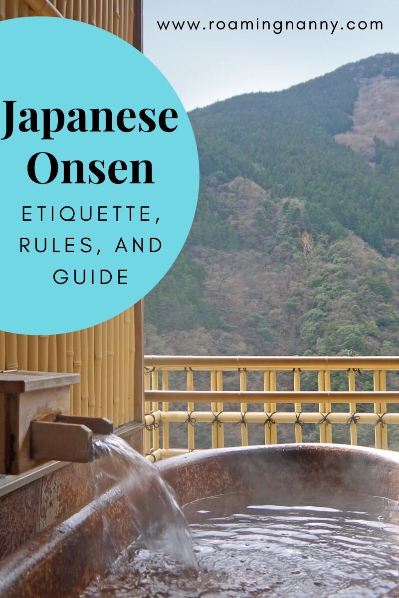  I was made for the Japanese onsen life. I’ve put together this guide about etiquette and rules to help you have a great experience at the Japanese hot springs. #onsen #japan #japaneseonsen #japanesehotspring #hotspring #onsenetiquette 