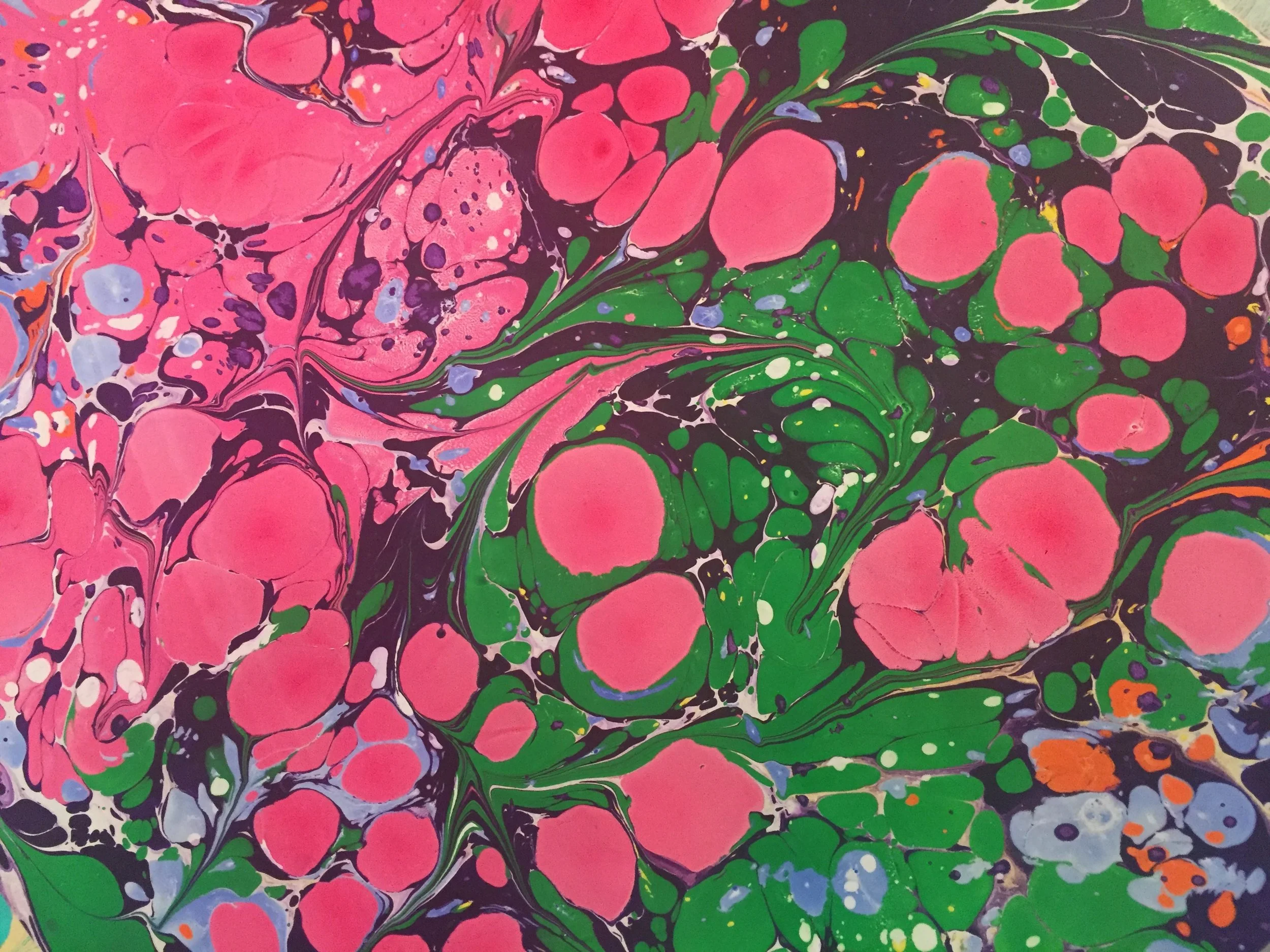 Paper marbling
