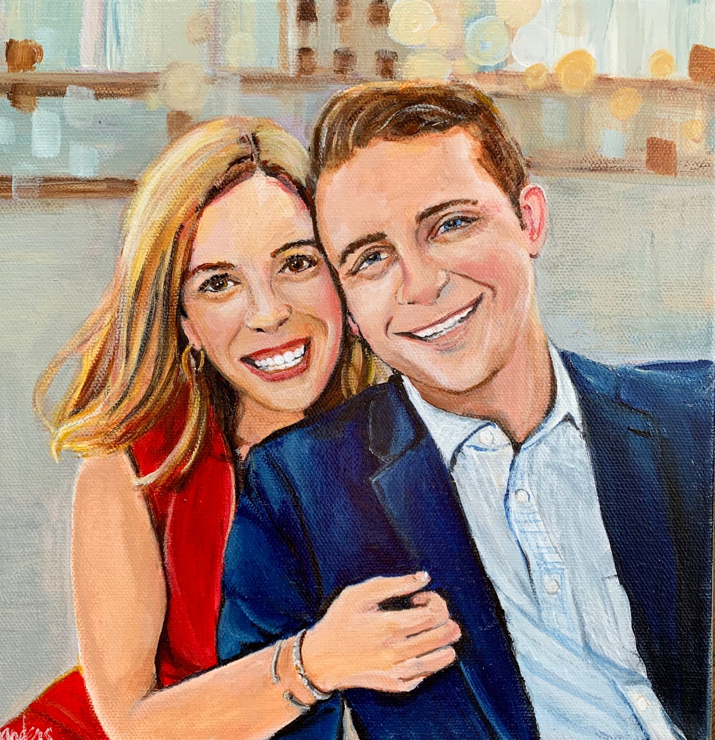 The Kliewers 10x10 on canvas