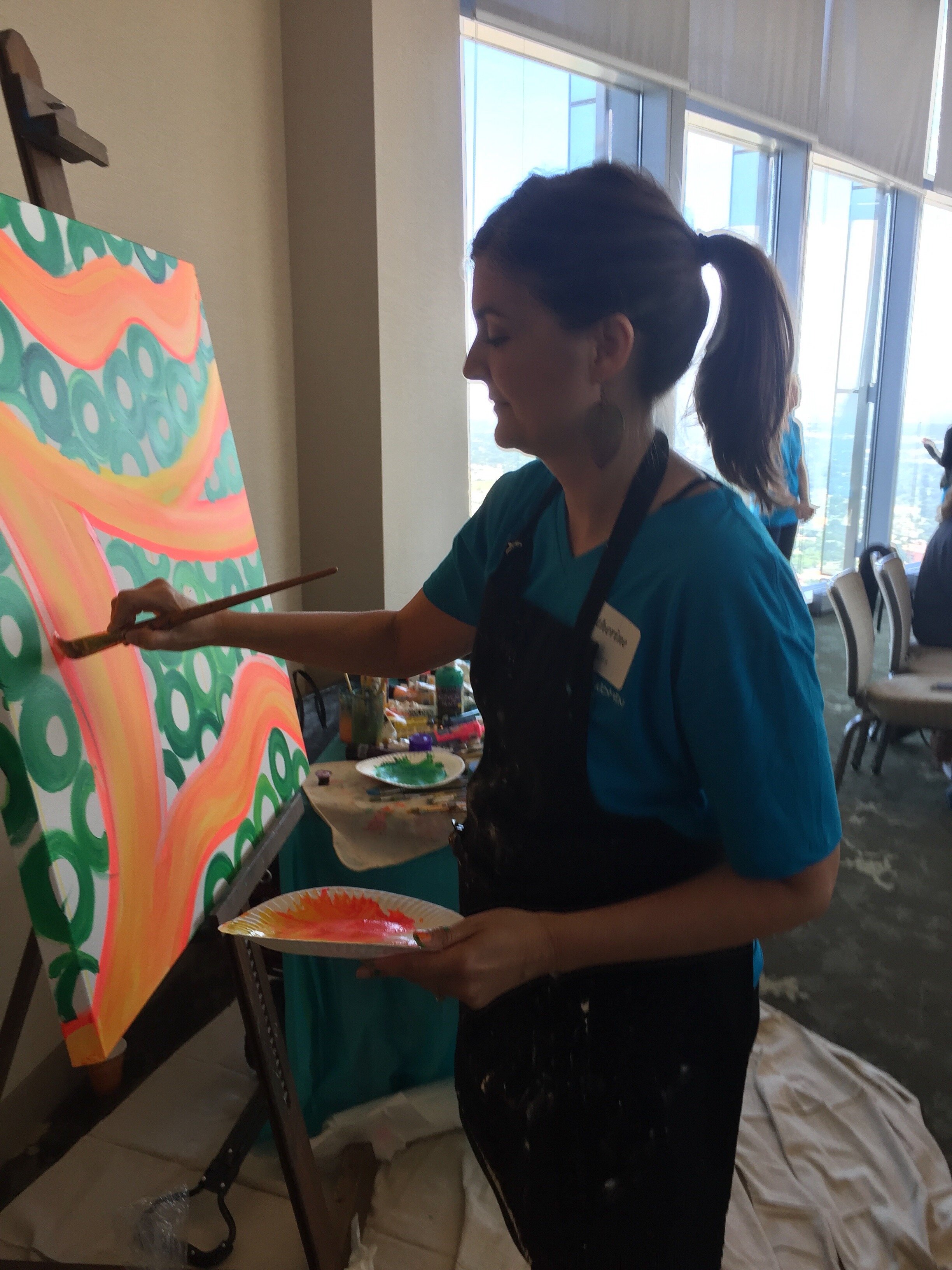 Live Painting at Company of Women