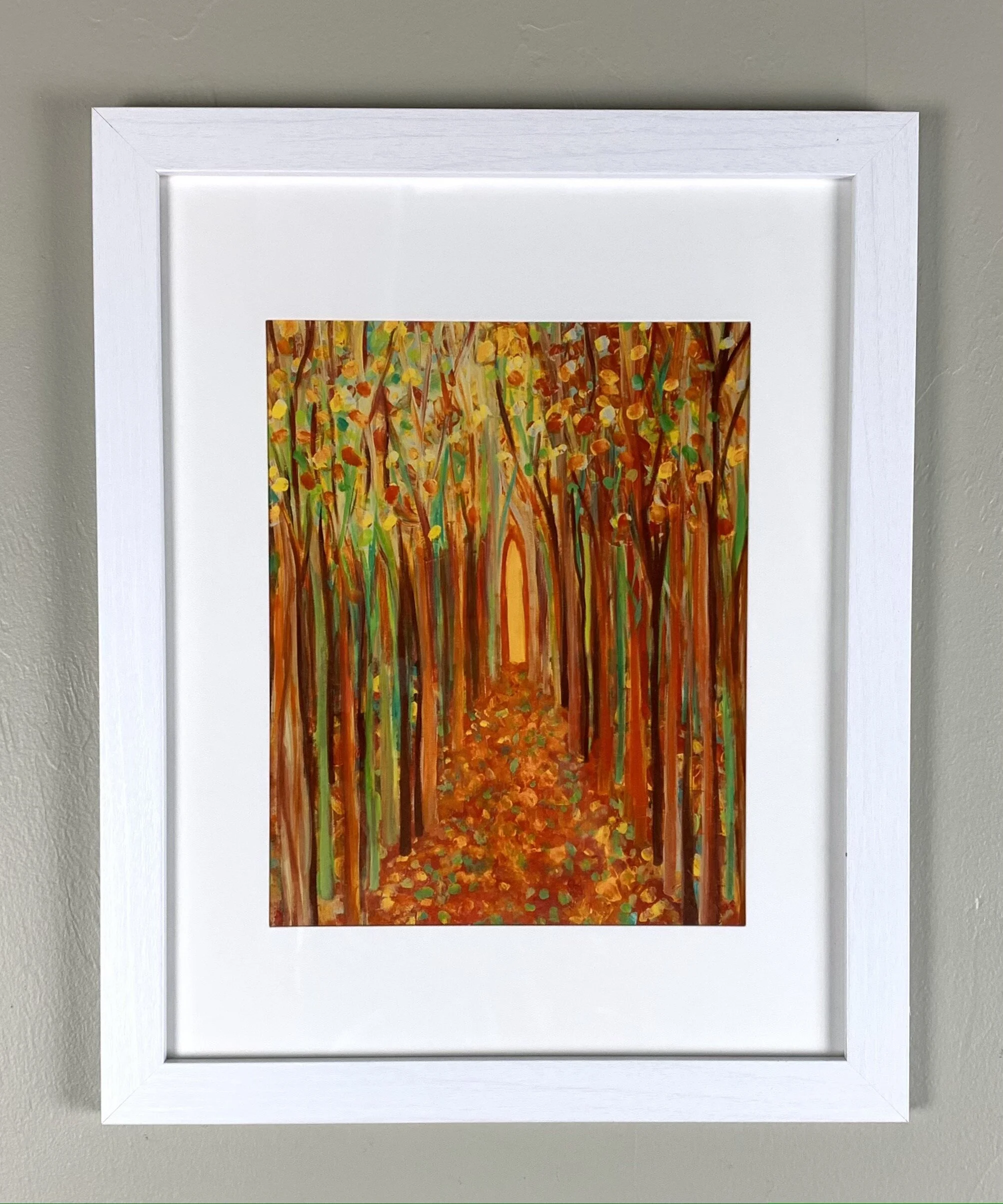 Journey print framed