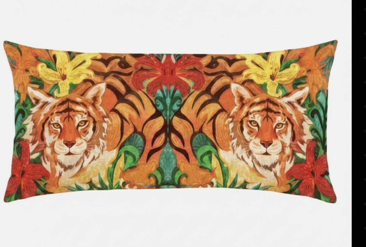 Tiger Lily Pillow