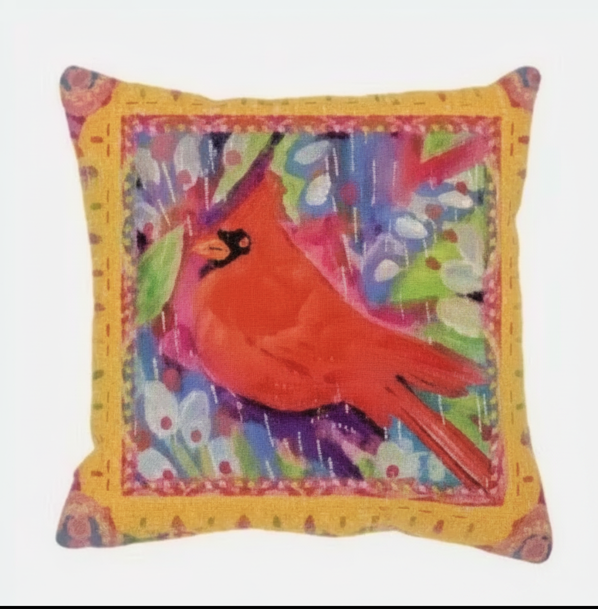 Cardinal Pillow