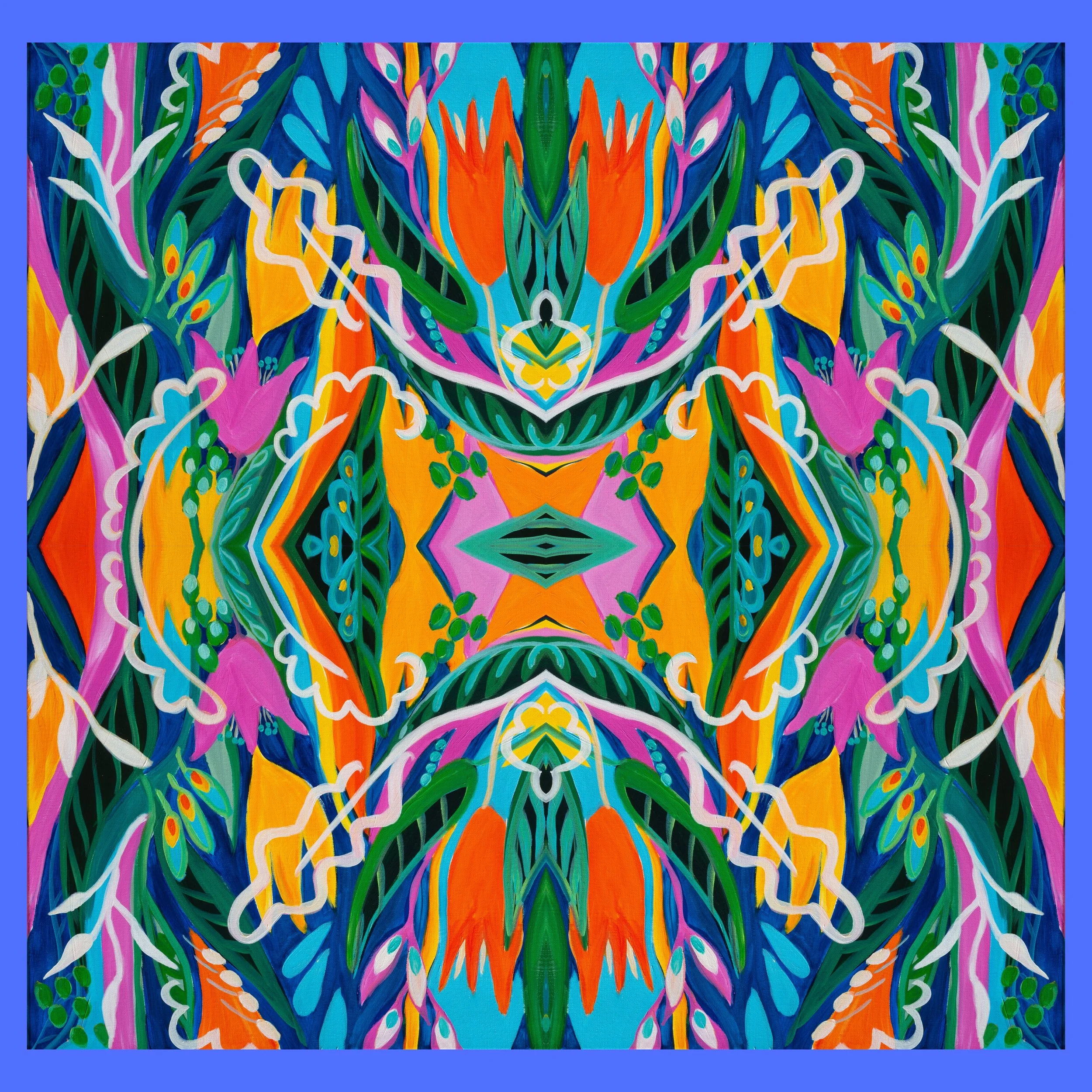 MahJong table cloths by Katherine Sanders