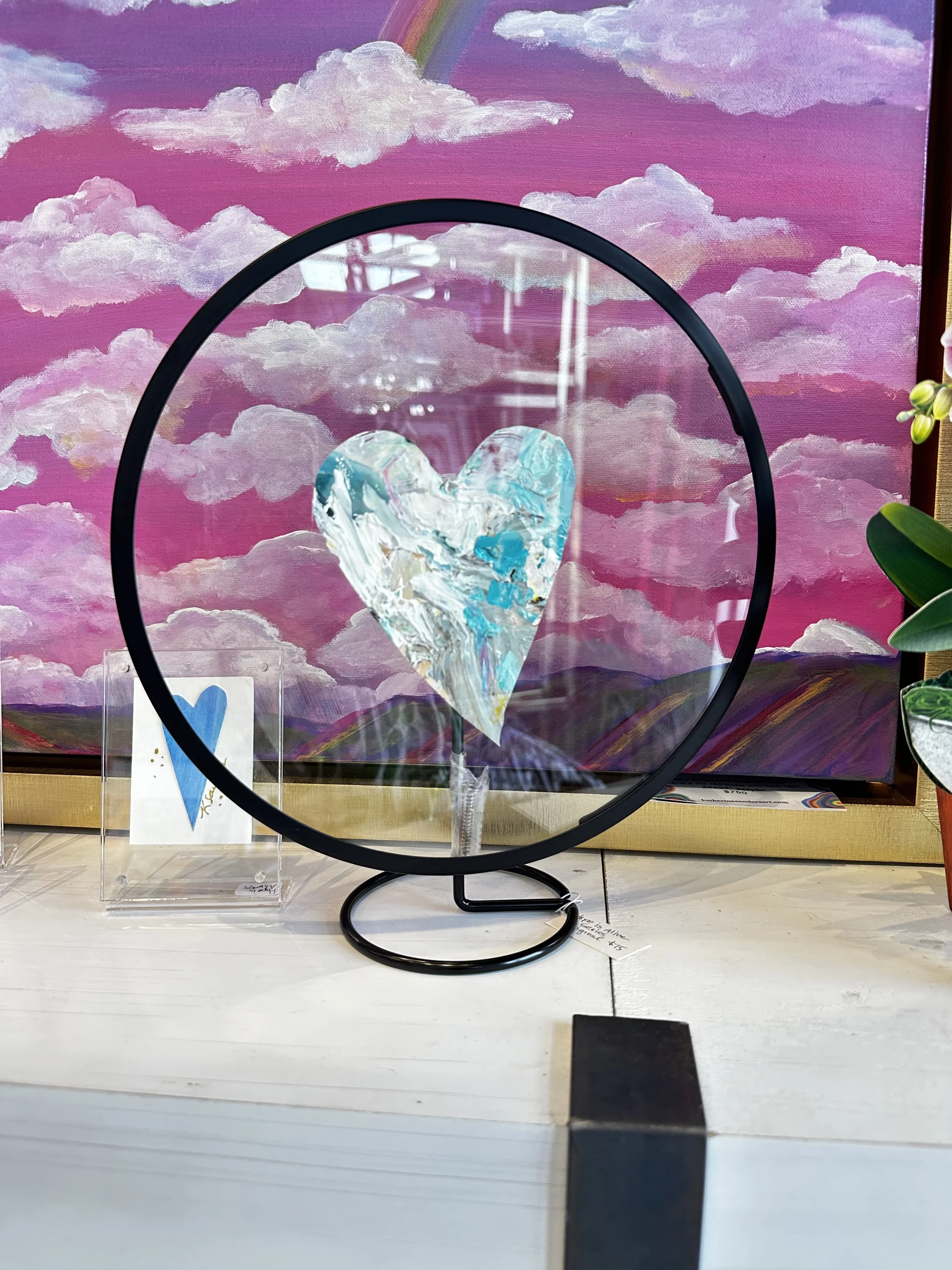 light blue heart