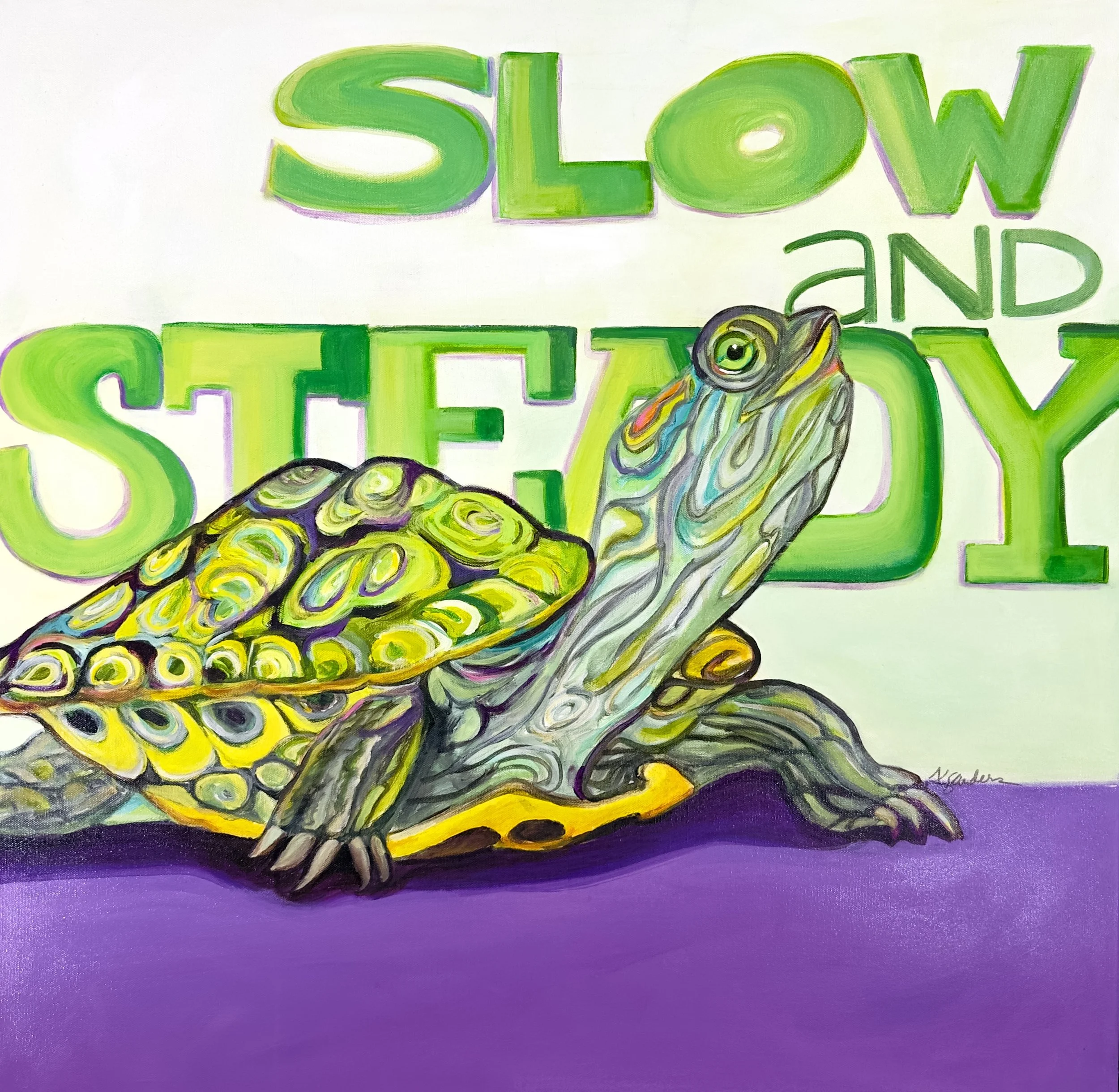 Slow and Steady Painting